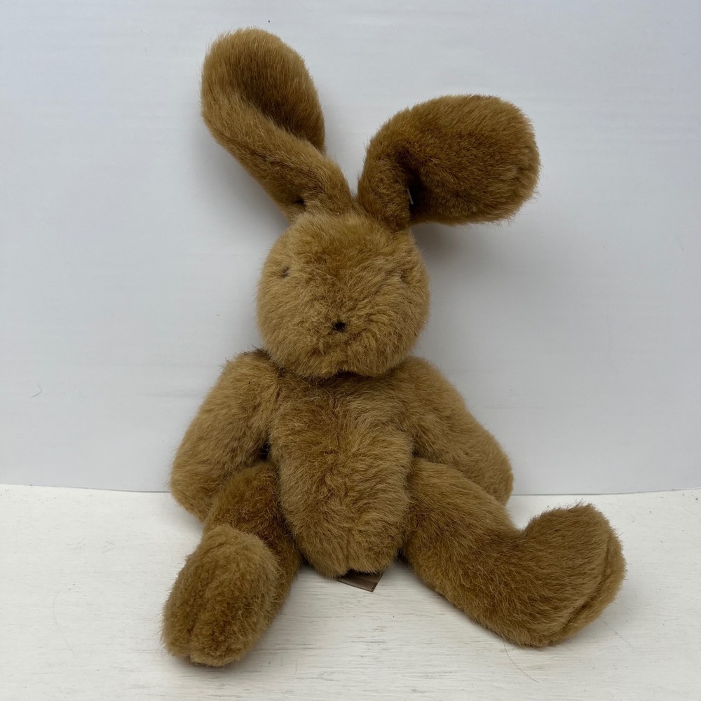 GanzBros The Heritage Collection Brown Bunny Rabbit Plush Stuffed Animal